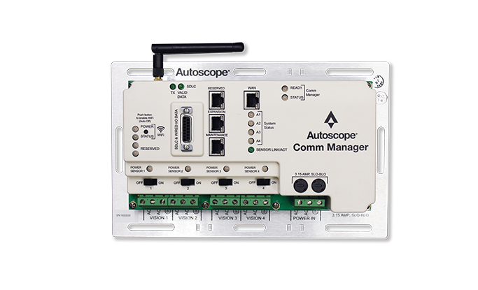 Autoscope Vision Comm Manager traffic sensor
