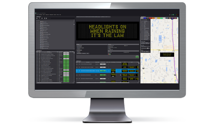 Econolite's Centracs® DMS traffic management software