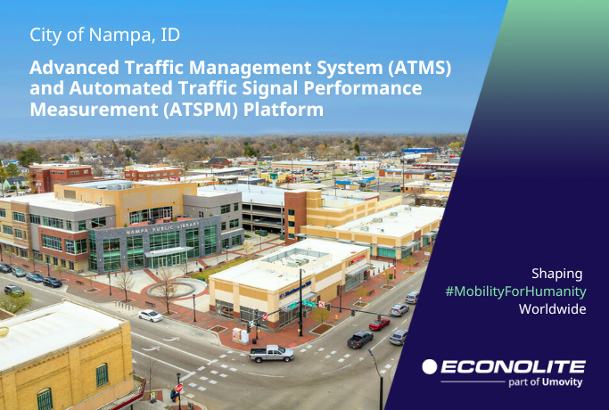 In April 2024, Econolite Systems, Inc. was awarded a contract by the City of Nampa, ID (City) to design and deploy an Advanced Traffic Management System (ATMS)