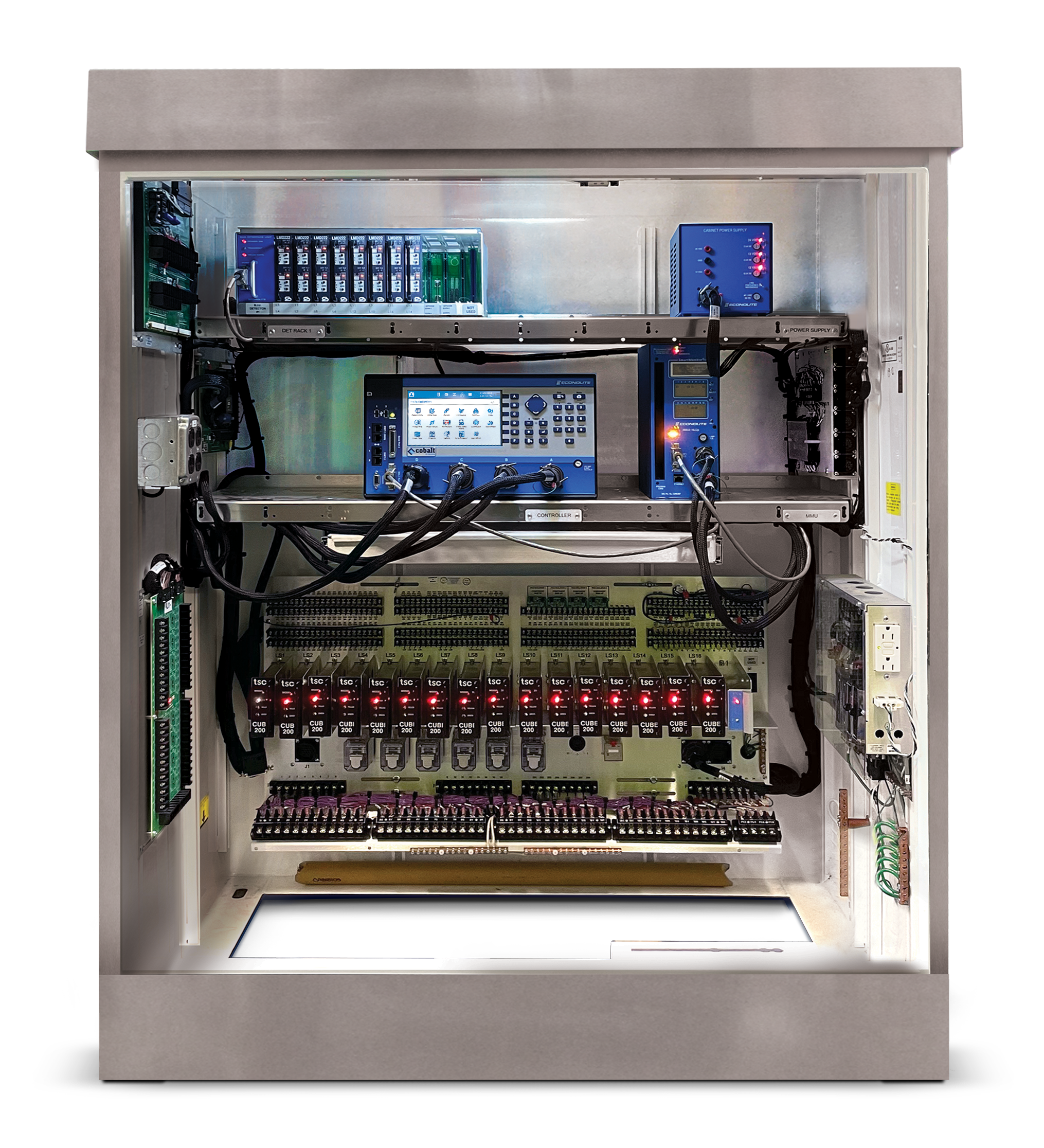 Econolite's NEMA traffic control cabinet