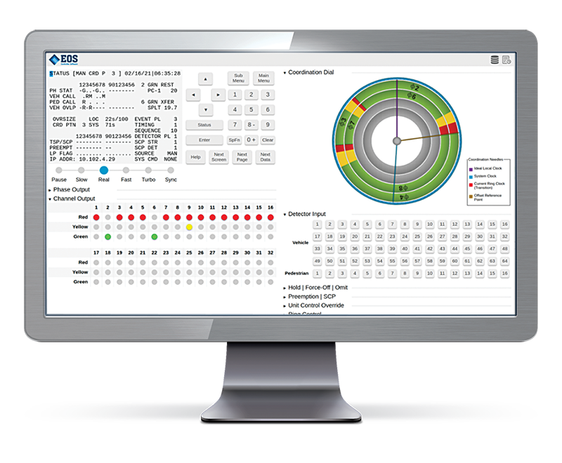 EOS Traffic Controller Software Monitor