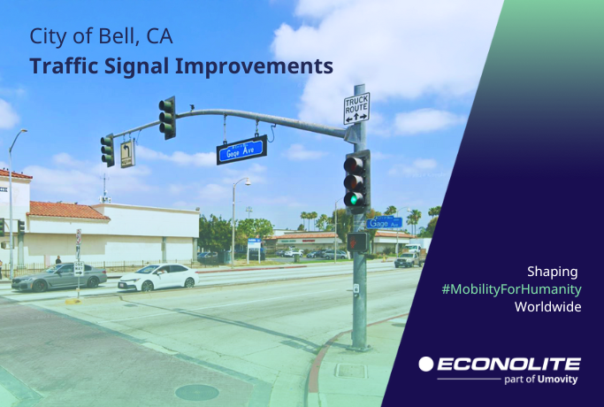 Econolite's success use case and product installation for The City of Bell, CA